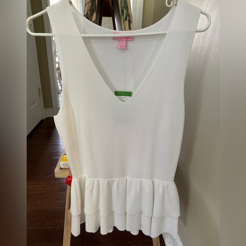 Lilly Pulitzer Deep V Knit Peplum